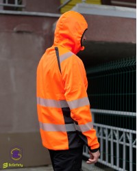 Куртка Sofsthell TOPEK Hi-vis Class 2 BOSAFETY